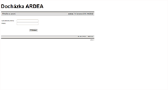 Desktop Screenshot of kfc.ardea.cz